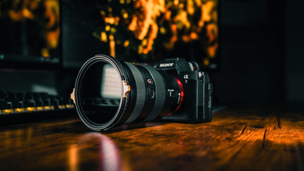 Sony Kamera im Studio von Tobias Brandl